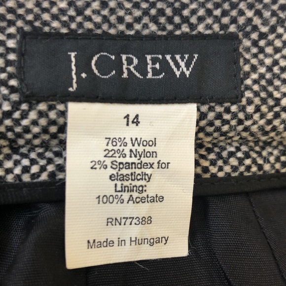 JCREW•Vintage Tweed Pencil Skirt - Picture 3 of 10